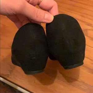 Merona Shoes - Merona black flats - like new! Merona Shoes - Merona black flats - like new!